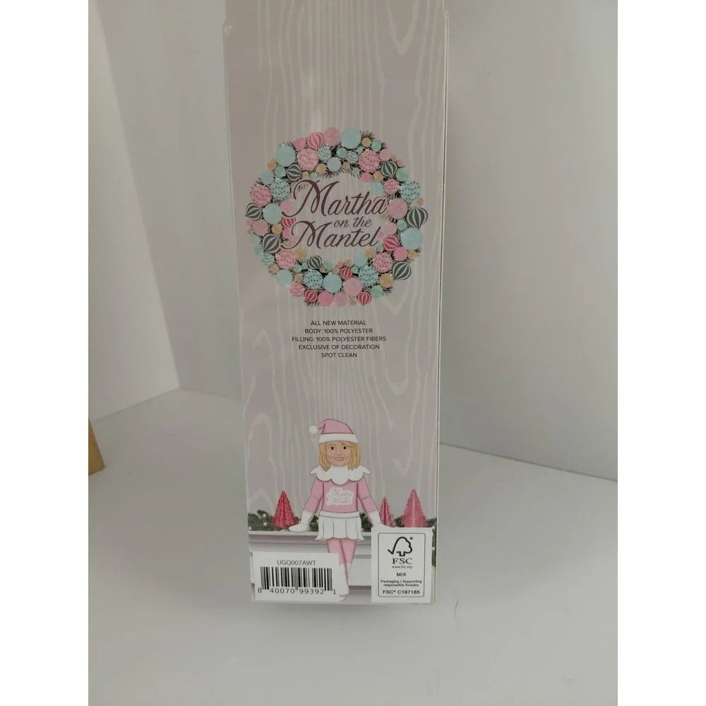Martha on the Mantel 2025 Christmas Ornament A Holiday Tradition NIB‎ Pink